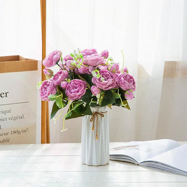 artificial flowers bouquet for decoration fake flowers home decor bouquet wedding artificial silk1
artificial flowers bouquet for decoration fake flowers home decor bouquet wedding artificial silk1