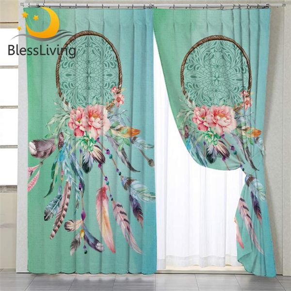 blessliving dreamcatcher curtains for bedroom floral window curtains boho window treatment drapes for living room 107x244cm 1pc
blessliving dreamcatcher curtains for bedroom floral window curtains boho window treatment drapes for living room 107x244cm 1pc