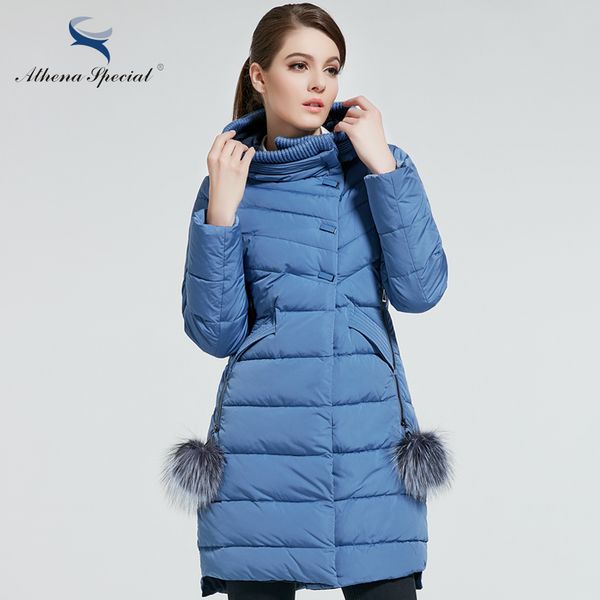 wholesale- athena special new women winter coat warm winter thick hooded parka womens bio down jackets female overcoat high quality, Black
wholesale- athena special new women winter coat warm winter thick hooded parka womens bio down jackets female overcoat high quality, Black