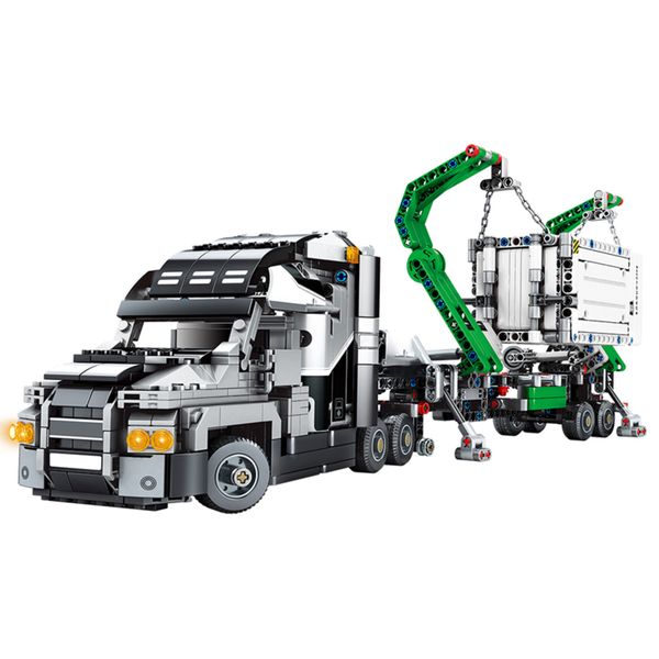 sembo 1202pcs truck engineering building blocks technic модель контейнеровозы автомобили игрушка для мальчиков детей
sembo 1202pcs truck engineering building blocks technic модель контейнеровозы автомобили игрушка для мальчиков детей