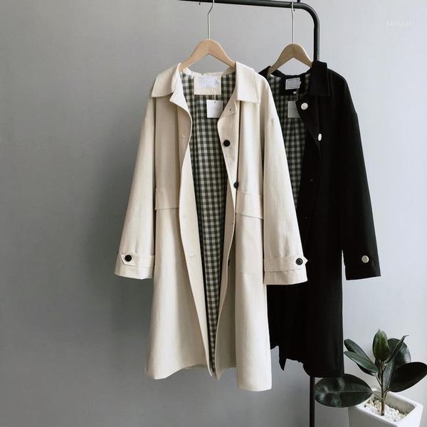 2020 spring women cotton trench coat turn down collar long coat beige casaco feminino abrigo mujer women trench femme1, Tan;black
2020 spring women cotton trench coat turn down collar long coat beige casaco feminino abrigo mujer women trench femme1, Tan;black