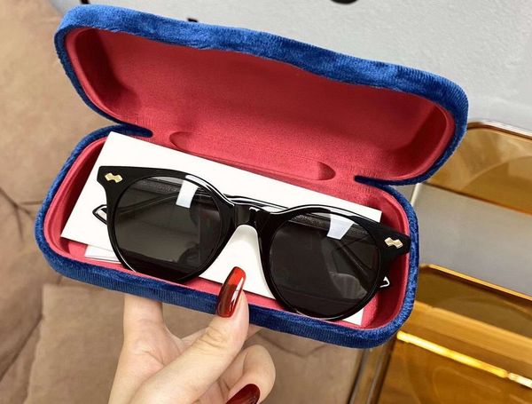 round sunglasses 0736 black grey lens 47mm fashion sunglasses shades sonnenbrille occhiali da sole with box, White;black
round sunglasses 0736 black grey lens 47mm fashion sunglasses shades sonnenbrille occhiali da sole with box, White;black