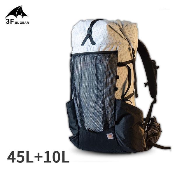 outdoor bags 3f ul gear yue 45+10l hiking backpack ultralight 1.1kg xpac/uhmwpe rapid adjustable system breathable camping travel bag1
outdoor bags 3f ul gear yue 45+10l hiking backpack ultralight 1.1kg xpac/uhmwpe rapid adjustable system breathable camping travel bag1