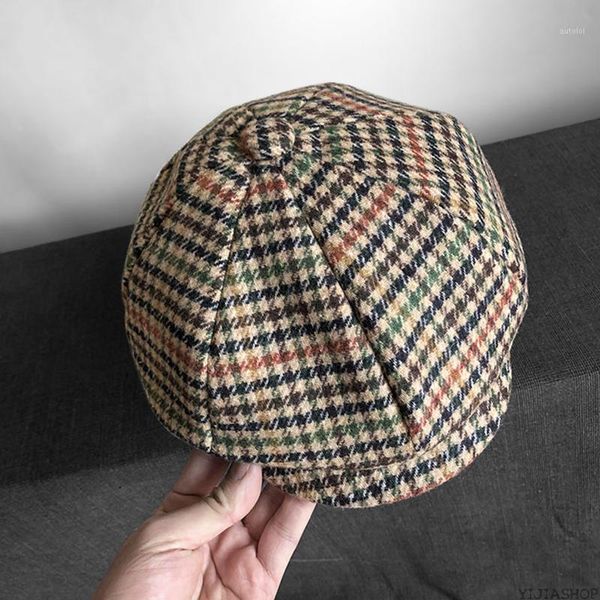new new year newsboy hat plaid beret hat men's ladies tweed gatsby octagonal herringbone retro ivy1, Blue;gray
new new year newsboy hat plaid beret hat men's ladies tweed gatsby octagonal herringbone retro ivy1, Blue;gray