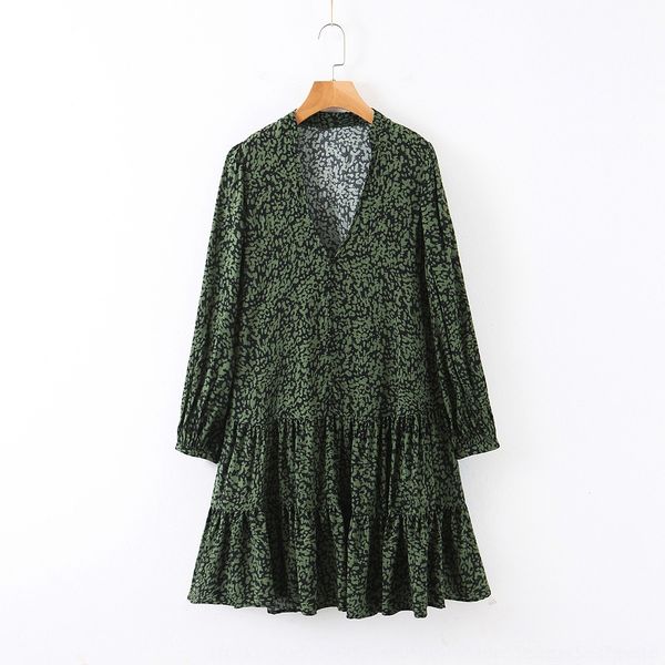 uy86a h0275-women's 20 new v-neck print leopard green ruffled leopard 20 new v-neck green h0275-women's print dress ruffled dress, Black;gray
uy86a h0275-women's 20 new v-neck print leopard green ruffled leopard 20 new v-neck green h0275-women's print dress ruffled dress, Black;gray