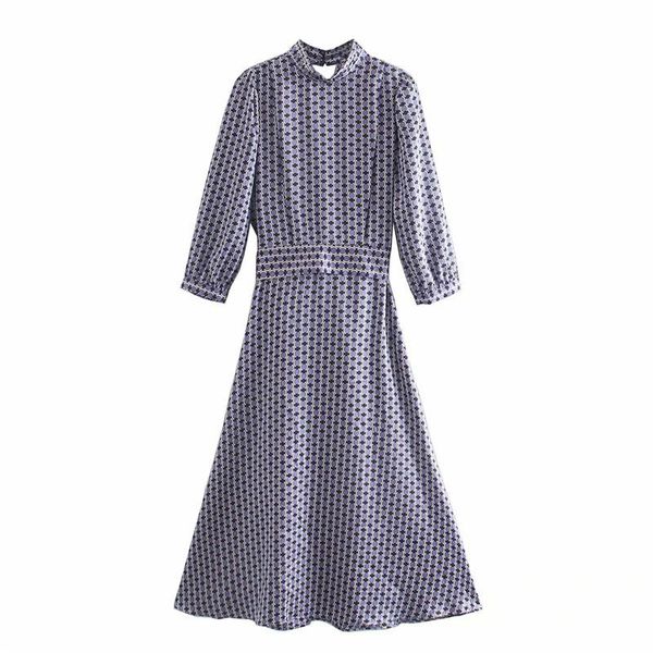 casual dresses woman fashion pleat a line elegant long dress vintage midi women high collar sleeve belt party, Black;gray
casual dresses woman fashion pleat a line elegant long dress vintage midi women high collar sleeve belt party, Black;gray