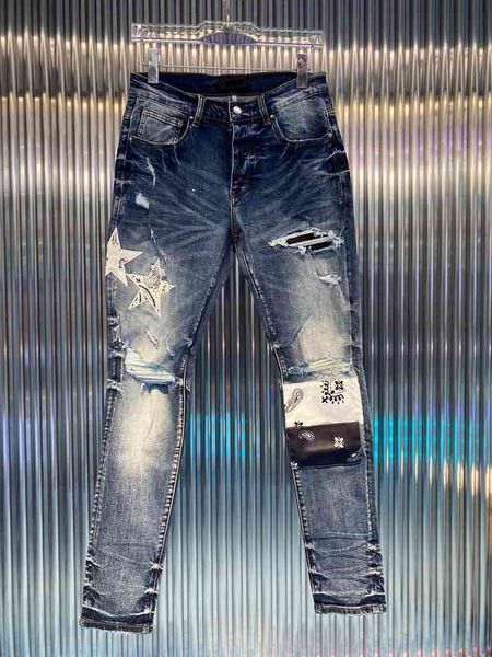 men's jeans calças de alta qualida versão coreana masculina rua moda homem azul buraco colar boa micro-elástico pequenos pés magro je 7, Blue
men's jeans calças de alta qualida versão coreana masculina rua moda homem azul buraco colar boa micro-elástico pequenos pés magro je 7, Blue
