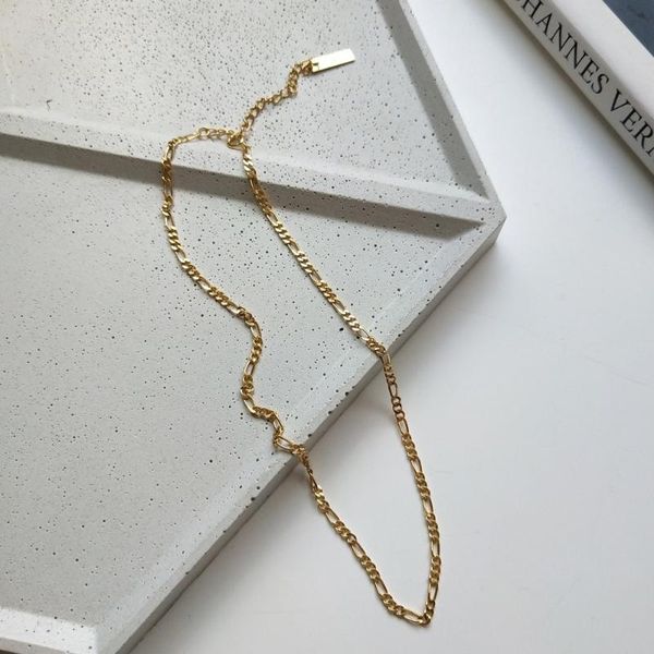 chains authentic 925 sterling silver simple figaro chain choker necklace for women 2021 summer jewelry gift gold solid necklaces
chains authentic 925 sterling silver simple figaro chain choker necklace for women 2021 summer jewelry gift gold solid necklaces
