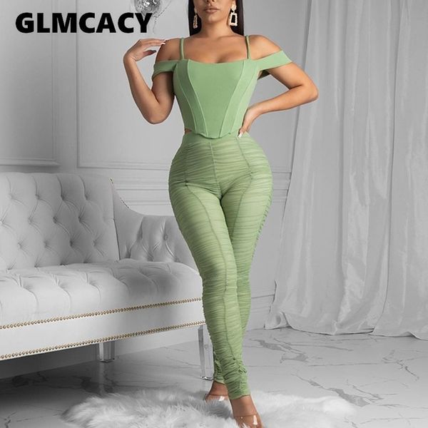 women two piece matching sets cold shoulder & high waist bodycon pleated pants oversize suits t200716, White
women two piece matching sets cold shoulder & high waist bodycon pleated pants oversize suits t200716, White