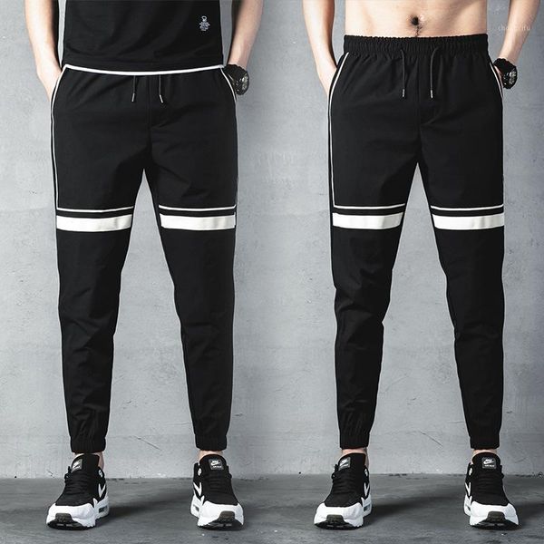 male stripe jogging sports casual pants mens joggers pants gyms fitness sportswear tracksuit bottoms skinny sweatpants trousers1, Black
male stripe jogging sports casual pants mens joggers pants gyms fitness sportswear tracksuit bottoms skinny sweatpants trousers1, Black
