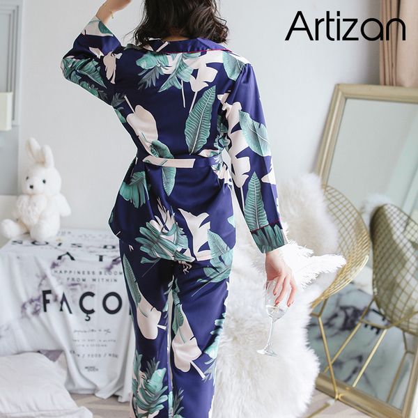 artizan pjs for women's satin silk pyjama pajama set long sleeve casual sleepwear nightwear comfortable loungewear satin 2 piece 201102, Black;red
artizan pjs for women's satin silk pyjama pajama set long sleeve casual sleepwear nightwear comfortable loungewear satin 2 piece 201102, Black;red