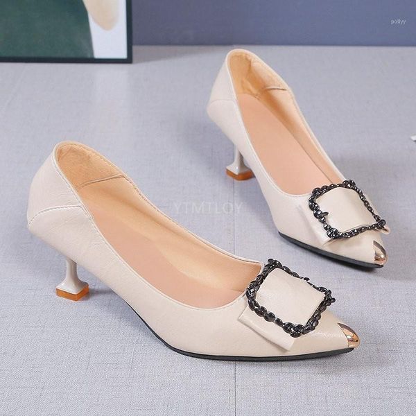 dress shoes pointed shallow mouth fine with single fashion wild round buckle heels toe zapatos rojos mujer1, Black
dress shoes pointed shallow mouth fine with single fashion wild round buckle heels toe zapatos rojos mujer1, Black