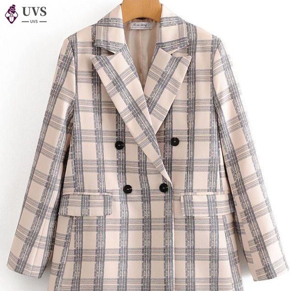 vintage plaid women suits blazer 2020 spring autumn chic coat loose overcoat for office lady women suit blazer, White;black
vintage plaid women suits blazer 2020 spring autumn chic coat loose overcoat for office lady women suit blazer, White;black