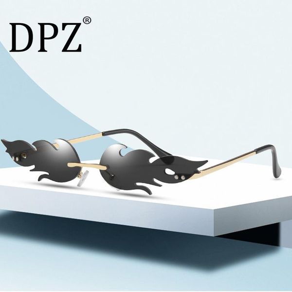 sunglasses dpz 2021 flame mirror weird non-mainstream party small frame uv400, White;black
sunglasses dpz 2021 flame mirror weird non-mainstream party small frame uv400, White;black