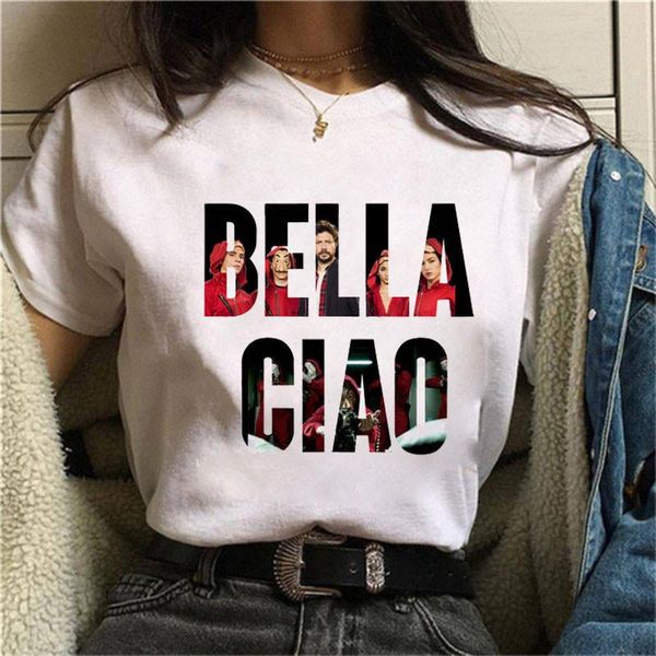 fashion the house of paper t shirt new money heist women la casa de papel tshirt funny tee fashion female clothes bbyrsp lg2010
fashion the house of paper t shirt new money heist women la casa de papel tshirt funny tee fashion female clothes bbyrsp lg2010