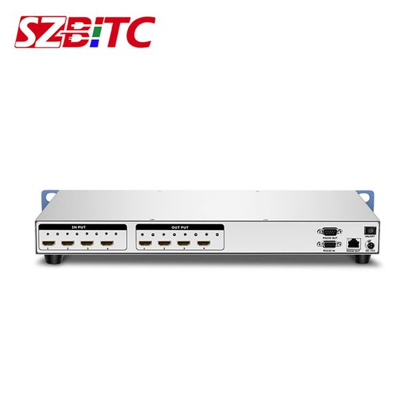 szbitc 4x4 hdmi matrix switcher 4k hdmi 4 in 4 out splitter video rs232/rj45/tcp/ip control remote control 1u for lcd tv
szbitc 4x4 hdmi matrix switcher 4k hdmi 4 in 4 out splitter video rs232/rj45/tcp/ip control remote control 1u for lcd tv