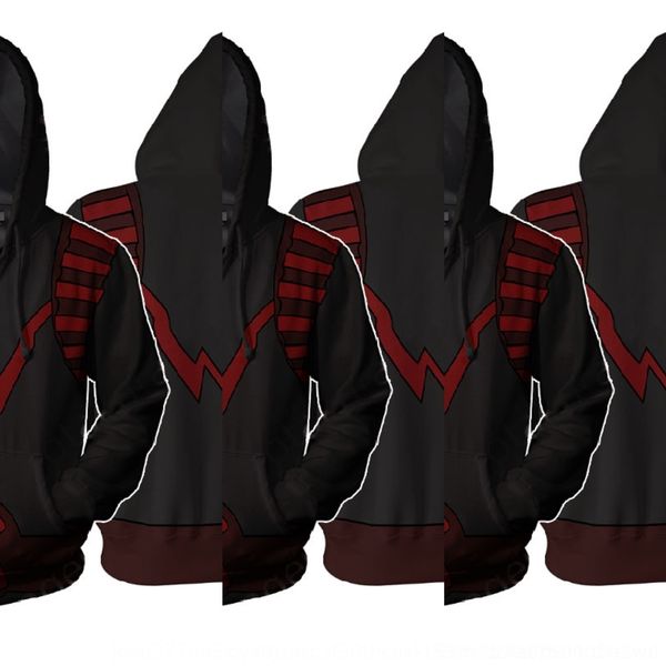 f0cgn 5 new hero sweater season 2019 classic sweater jacket riman 3d academy animation jacket cosplay yudw2, Black
f0cgn 5 new hero sweater season 2019 classic sweater jacket riman 3d academy animation jacket cosplay yudw2, Black