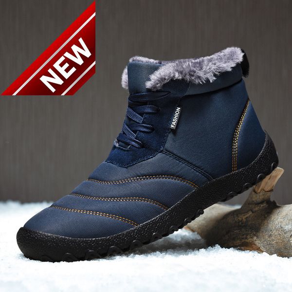 2021 new winter snow boots men's casual fashion cover feet plush warm sports light cotton shoes, Black
2021 new winter snow boots men's casual fashion cover feet plush warm sports light cotton shoes, Black