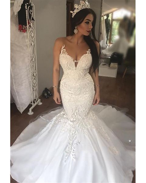 2021 new vintage ribbon mermaid illusion with neckline in v elegant white/ivory gown court court-clothed train wedding dress sj2x
2021 new vintage ribbon mermaid illusion with neckline in v elegant white/ivory gown court court-clothed train wedding dress sj2x