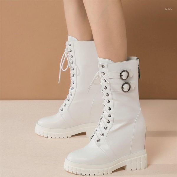 fashion sneakers women lace up genuine leather high heel ankle boots female high round toe platform pumps shoes casual shoes1, Black
fashion sneakers women lace up genuine leather high heel ankle boots female high round toe platform pumps shoes casual shoes1, Black