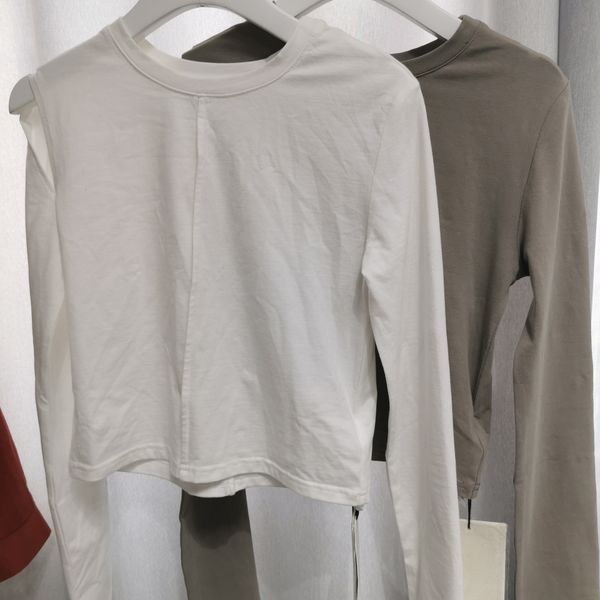 vvvh5 simeng nude plastic with hand sewn coat t-shirt long sleeve t-shirt for women fashionable machine feeling autumnshoulder design, White
vvvh5 simeng nude plastic with hand sewn coat t-shirt long sleeve t-shirt for women fashionable machine feeling autumnshoulder design, White