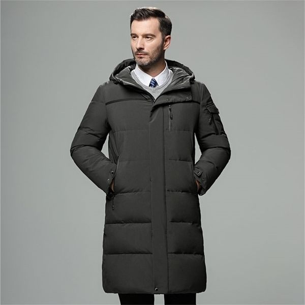 new white jacket men winter thick warm hooded long parka coat overcoat mens fashion duck down windbreaker solid 201223, Black
new white jacket men winter thick warm hooded long parka coat overcoat mens fashion duck down windbreaker solid 201223, Black