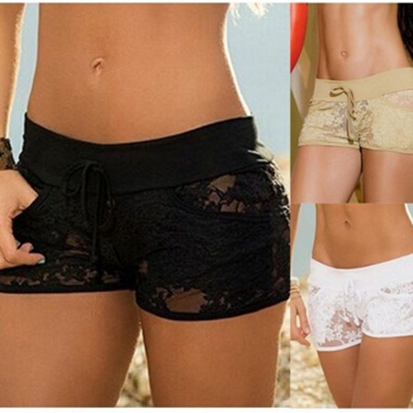 selling women lace hollow out summer elastic waist panty control shorts exotic boyshorts transparent, White;black
selling women lace hollow out summer elastic waist panty control shorts exotic boyshorts transparent, White;black