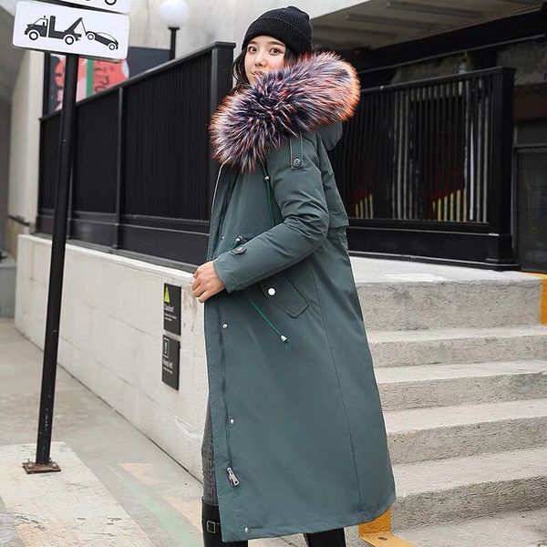 2020 fashion 2020 long detachable hair-lined lamb parker cotton new warm jacket of women winter jackets big leather tak3, Black
2020 fashion 2020 long detachable hair-lined lamb parker cotton new warm jacket of women winter jackets big leather tak3, Black