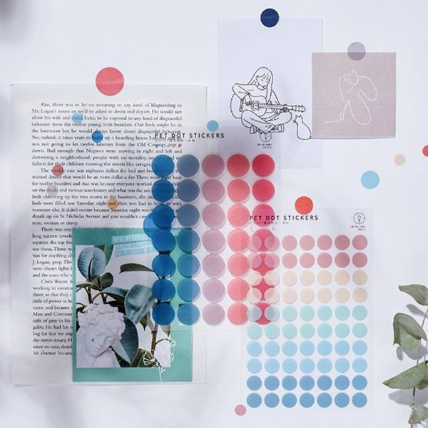 gift wrap 3sheets 120 dots pet label sticker round self adhesive sealing circle stickers
gift wrap 3sheets 120 dots pet label sticker round self adhesive sealing circle stickers