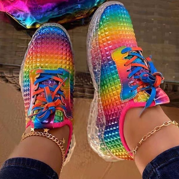 flying autumn rainbow sports jelly casual shoes, direct sales stores women's irregular tennis shoes, Black
flying autumn rainbow sports jelly casual shoes, direct sales stores women's irregular tennis shoes, Black