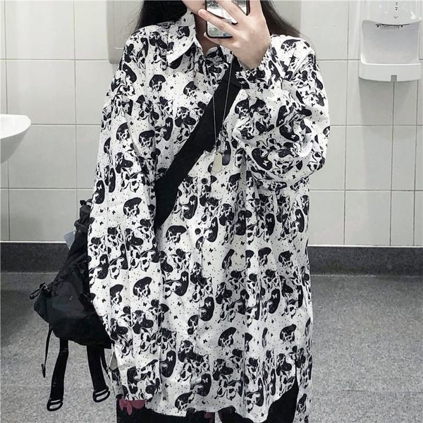 new autumn shirt women college style shirt loose long sleeve blouse harajuku cow butterfly print vintage man shirts, White
new autumn shirt women college style shirt loose long sleeve blouse harajuku cow butterfly print vintage man shirts, White