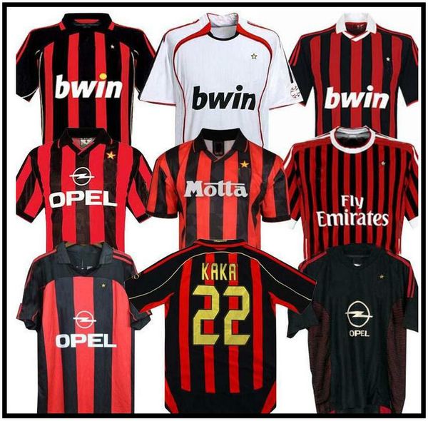 90 91 retro milan 96 97 gullit soccer jersey 01 02 03 shevchenko maldini van basten ronaldo kaka inzaghi 06 07 2009 football shirt, Black;yellow
90 91 retro milan 96 97 gullit soccer jersey 01 02 03 shevchenko maldini van basten ronaldo kaka inzaghi 06 07 2009 football shirt, Black;yellow