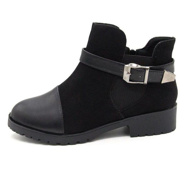 new women ankle boots short suede belt buckle shoes autumn winter ladies zipper casual mid heels sewing female boots plus size43, Black
new women ankle boots short suede belt buckle shoes autumn winter ladies zipper casual mid heels sewing female boots plus size43, Black
