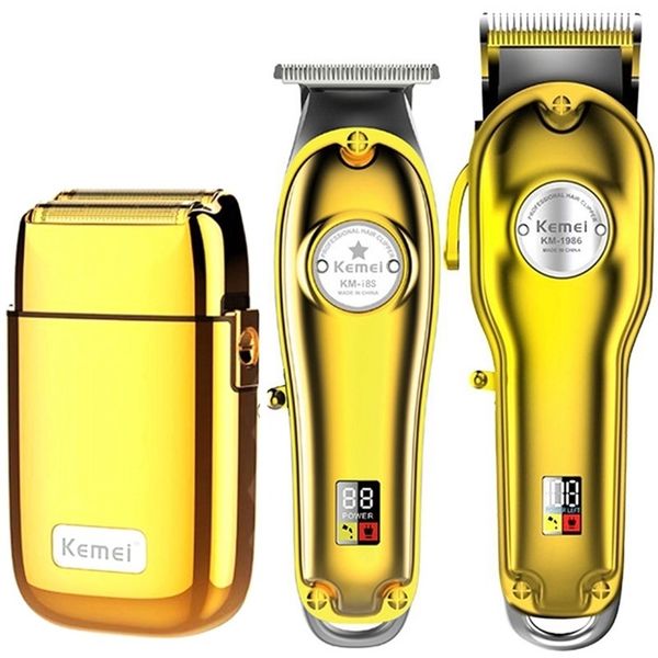 original kemei metal housing professional hair clipper for men shaver electric barber trimmer beard cutting machine 220119
original kemei metal housing professional hair clipper for men shaver electric barber trimmer beard cutting machine 220119