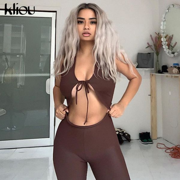 two piece set women casual tie up spring streetwear sleeveless crop +high waist leggings solid matching outfits, White
two piece set women casual tie up spring streetwear sleeveless crop +high waist leggings solid matching outfits, White