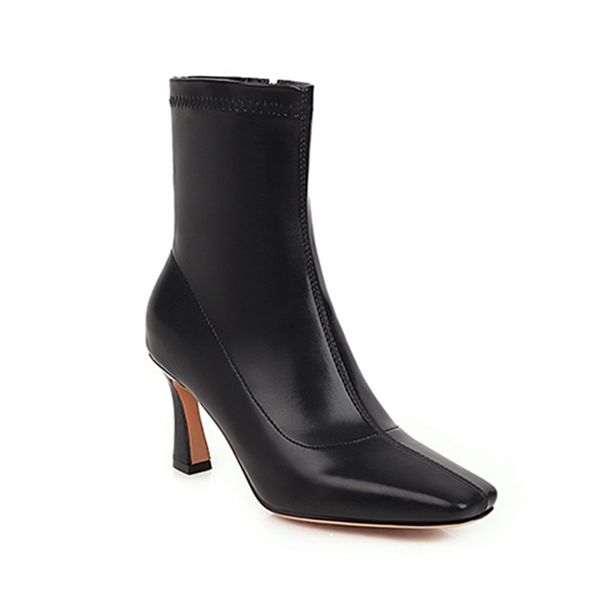 2021 the new casual style comfortable toe square ankle fashion black zipper with high heels robust riding boots women's shoes b97b
2021 the new casual style comfortable toe square ankle fashion black zipper with high heels robust riding boots women's shoes b97b
