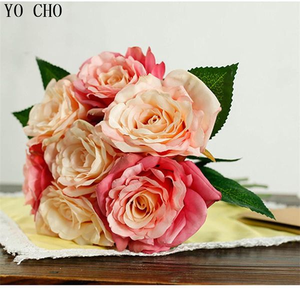 decorative flowers & wreaths roses artificial for wedding peony silk bridal bouquet home decoration party 7 heads
decorative flowers & wreaths roses artificial for wedding peony silk bridal bouquet home decoration party 7 heads