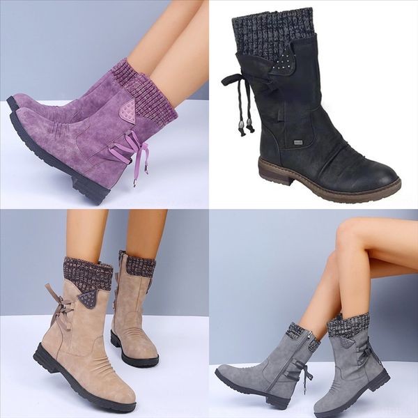 2qe women's height winter woman snow boot bootsrockoko combat knit designer sock ankle boot real leather black boots lace-up boots sock
2qe women's height winter woman snow boot bootsrockoko combat knit designer sock ankle boot real leather black boots lace-up boots sock