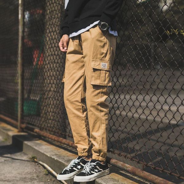 men's black gray khaki cargo pants urban clothing for men multi-pockets cargo pants slim fit plus size streetwear
men's black gray khaki cargo pants urban clothing for men multi-pockets cargo pants slim fit plus size streetwear