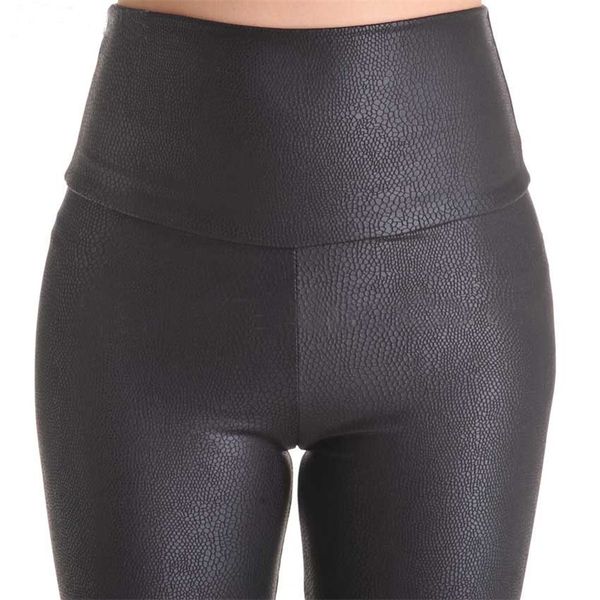new sale fashion serpentine leggings womens leggins stretch high waist quality faux leather pants plus size yak0010 201203, Black
new sale fashion serpentine leggings womens leggins stretch high waist quality faux leather pants plus size yak0010 201203, Black