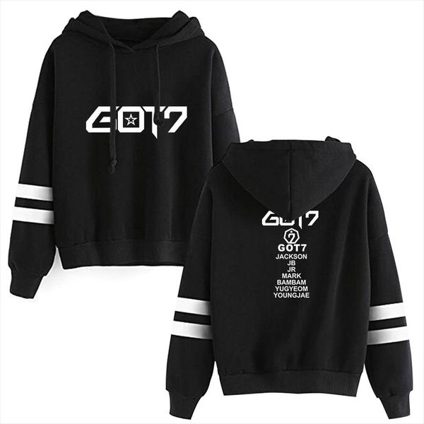 2020 kpop got7 hooded sweatshirts got7 kpop hoodie fans i women long sleeve pullover hoodies casual clothes, Black
2020 kpop got7 hooded sweatshirts got7 kpop hoodie fans i women long sleeve pullover hoodies casual clothes, Black