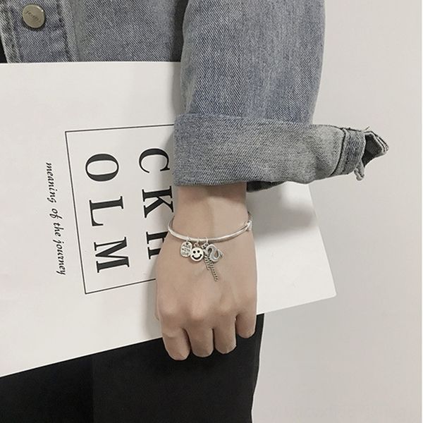 japanese and korean east gate new pure silver smiling face in summerfemale simple s925 silver student bracelet bracelet bracelet kvdx9 kvdx9, Golden;silver
japanese and korean east gate new pure silver smiling face in summerfemale simple s925 silver student bracelet bracelet bracelet kvdx9 kvdx9, Golden;silver