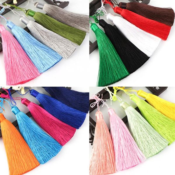 1pcs 12cm silk tassel fringe brush hanging rope tassels fringe trim sewing accessories tassels pendant for curtains jewelry diy h wmtzgy
1pcs 12cm silk tassel fringe brush hanging rope tassels fringe trim sewing accessories tassels pendant for curtains jewelry diy h wmtzgy