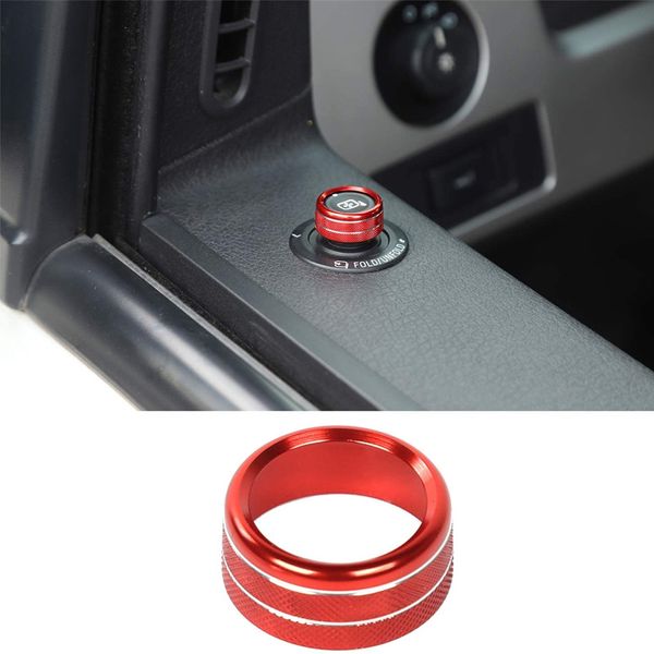 aluminum alloy release mirrors switch knob ring trim red for ford f150 raptor 2009-2014 interior accessories
aluminum alloy release mirrors switch knob ring trim red for ford f150 raptor 2009-2014 interior accessories