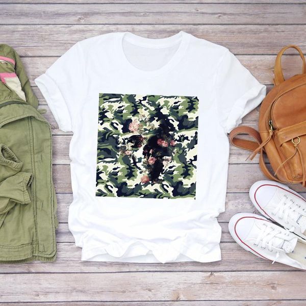 women 2020 skull floral 90s camouflage gothic harajuku print lady t-shirts womens t shirt ladies graphic female tee t-shirt, White
women 2020 skull floral 90s camouflage gothic harajuku print lady t-shirts womens t shirt ladies graphic female tee t-shirt, White
