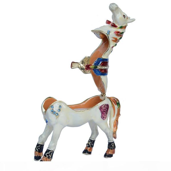 white horse bejeweled jewelry trinket box metal sculpture tabledecoration jewelry organizer souvenir animal statue, Black;white
white horse bejeweled jewelry trinket box metal sculpture tabledecoration jewelry organizer souvenir animal statue, Black;white