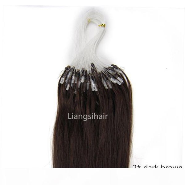 brazilian hair bundles 16"-26" 100s 2# dark brown loop micro ring hair extensions straight brazilian peruvian indian malaysian hum, Black
brazilian hair bundles 16"-26" 100s 2# dark brown loop micro ring hair extensions straight brazilian peruvian indian malaysian hum, Black