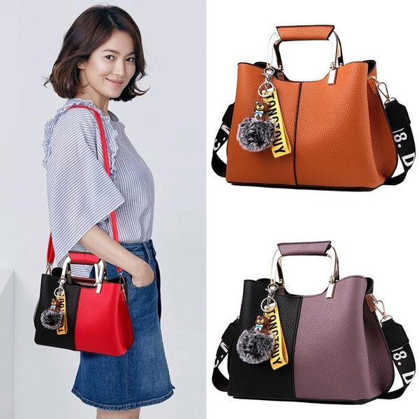 2020 new bag women fashion european and american handbag messenger bag hit color large capacity female shoulder
2020 new bag women fashion european and american handbag messenger bag hit color large capacity female shoulder