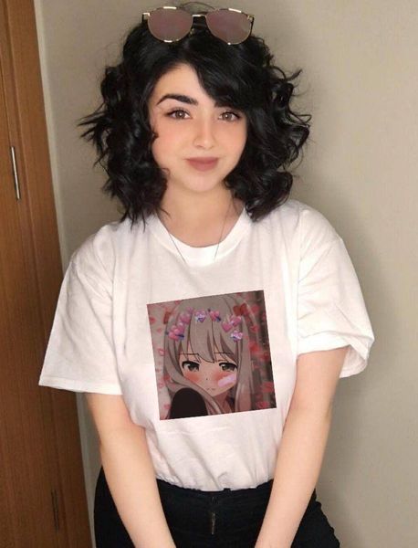 japanese fashion kawaii summer women's chic cute cartoon printed harajuku tees funny ulzzang vintage t-shirt, White
japanese fashion kawaii summer women's chic cute cartoon printed harajuku tees funny ulzzang vintage t-shirt, White