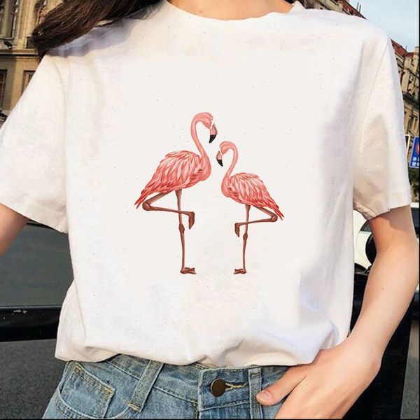 cute flamingo tropical paradise printing t shirt women harajuku vogue 90s kawaii style t shirt 2021 new summer streetwear tshirt, White
cute flamingo tropical paradise printing t shirt women harajuku vogue 90s kawaii style t shirt 2021 new summer streetwear tshirt, White